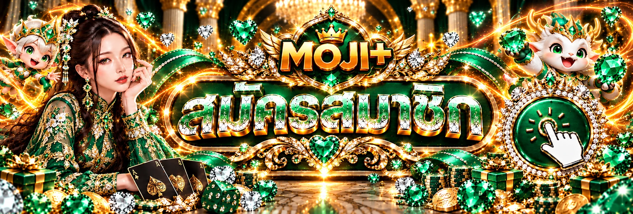 MOJI+ ทางเข้าอย่างเป็นทางการและสมัครสมาชิก